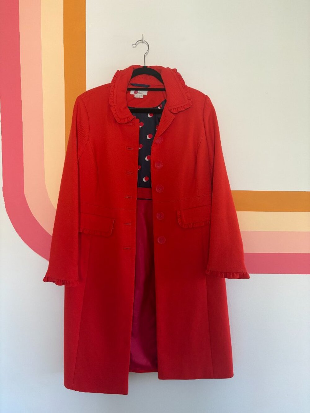 Red Boden Coat / As worn by Kate Middleton
